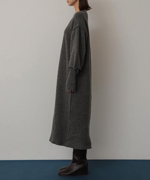 【セール】『WEB/一部店舗限定』センターシームサムホールニットワンピース（ワンピース）｜SENSE OF PLACE by URBAN RESEARCH（センスオブプレイスバイアーバンリサーチ）