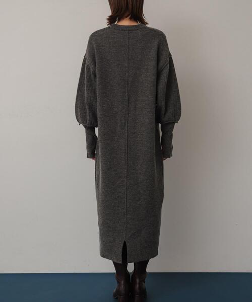 【セール】『WEB/一部店舗限定』センターシームサムホールニットワンピース（ワンピース）｜SENSE OF PLACE by URBAN RESEARCH（センスオブプレイスバイアーバンリサーチ）