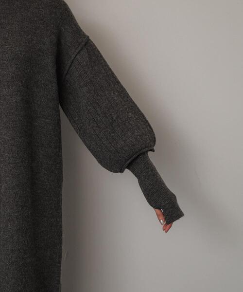 【セール】『WEB/一部店舗限定』センターシームサムホールニットワンピース（ワンピース）｜SENSE OF PLACE by URBAN RESEARCH（センスオブプレイスバイアーバンリサーチ）