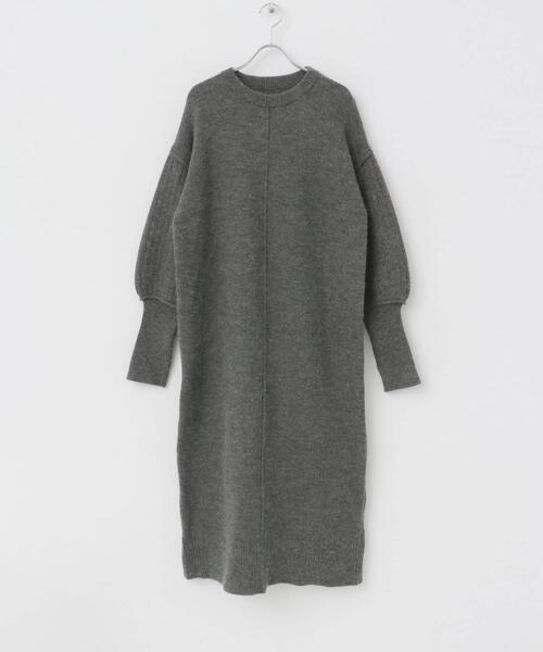 【セール】『WEB/一部店舗限定』センターシームサムホールニットワンピース（ワンピース）｜SENSE OF PLACE by URBAN RESEARCH（センスオブプレイスバイアーバンリサーチ）