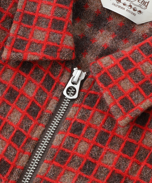 BRAIN DEAD(ブレインデット)の「【BRAIN DEAD/ブレインデッド】CHECK MATE FLANNEL ZIP SHIRT(シャツ/ブラウス・メンズ・ブラウン・MEDIUM/LARGE)」の8枚目の写真