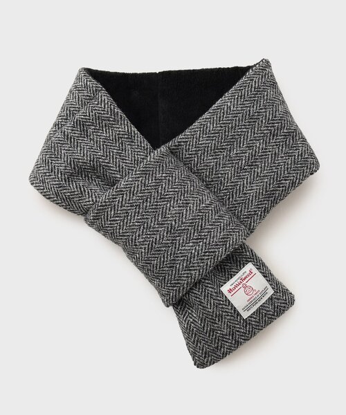 HARRIS TWEED(ハリスツイード)の「◆【HARRIS TWEED/ハリスツイード】中綿入り差込マフラー(マフラー・メンズ・モスグリーン系1/ブルー系その他3/ネイビー系4/チャコールグレー/ベージュ系8・00)」の6枚目の写真