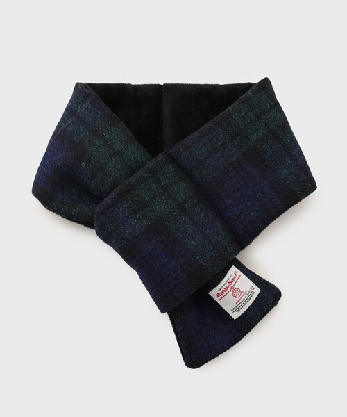 HARRIS TWEED(ハリスツイード)の「◆【HARRIS TWEED/ハリスツイード】中綿入り差込マフラー(マフラー・メンズ・モスグリーン系1/ブルー系その他3/ネイビー系4/チャコールグレー/ベージュ系8・00)」の8枚目の写真