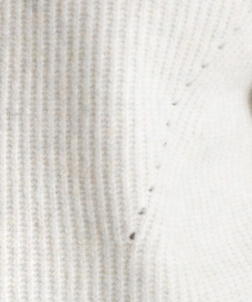 grove（グローブ）の「◆【雑誌掲載】洗えるミルドライクウール混畔ボトルネックニット（ニット/セーター・レディース・ベージュ/パープル/ライトグレー/ブルー/オフホワイト・02/03/01/04/05）」の17枚目の写真