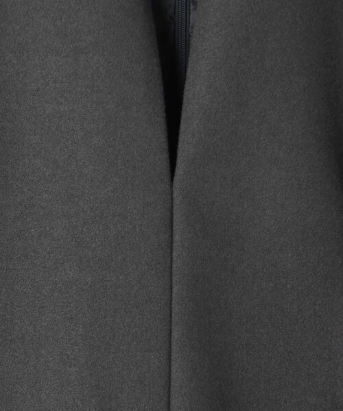 green label relaxing（グリーンレーベルリラクシング）の「フルイド キーネック ジャンスカ（ジャンパースカート・レディース・ブラック/ダークグレー・FREE）」の18枚目の写真