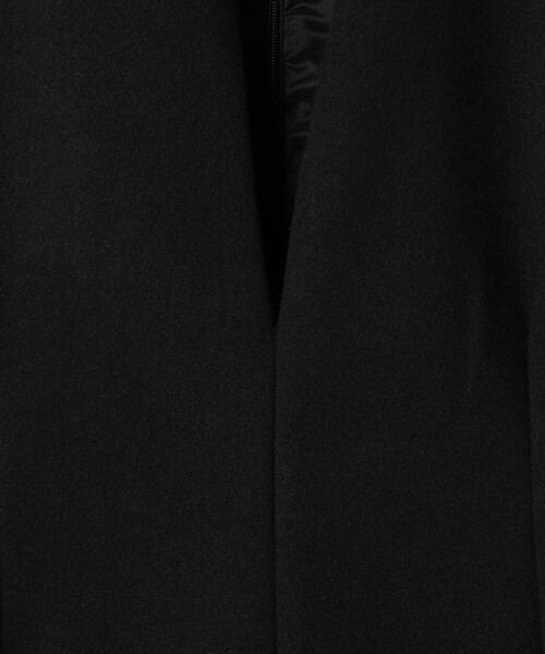 green label relaxing（グリーンレーベルリラクシング）の「フルイド キーネック ジャンスカ（ジャンパースカート・レディース・ブラック/ダークグレー・FREE）」の22枚目の写真