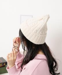 WEGO | WEGO/ケーブルニットキャップ(ニットキャップ/ビーニー)