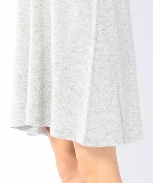 coen（コーエン）の「ラグランフレアニットワンピース（ワンピース・レディース・ライトグレー/ダークグレー・フリー）」の13枚目の写真