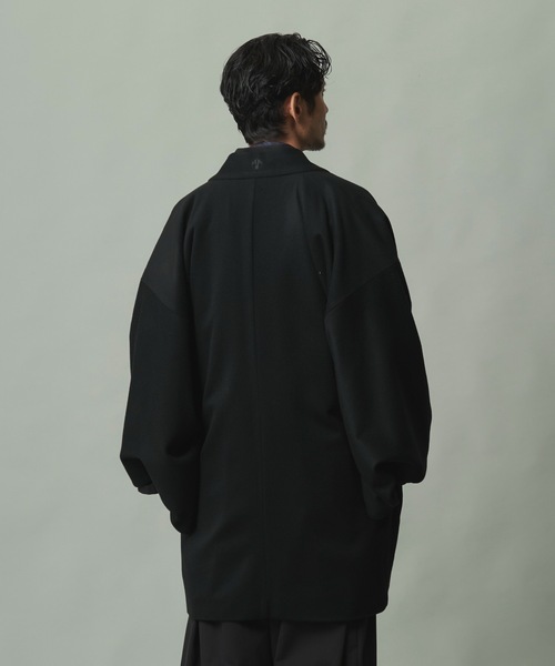 和ROBE（ワローブ）の「2025年秋冬の和ROBE / WOOL BEAVER HAORI（その他アウター・メンズ・ブラック/ダークグレー・2/3）」の20枚目の写真