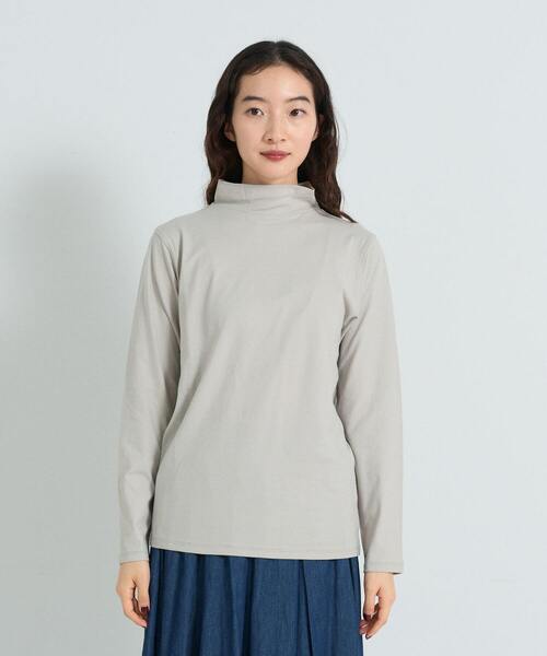 ハイネックベア天竺（Tシャツ/カットソー）｜conges payes ADIEU TRISTESSE（コンジェ ペイエ アデュートリステス）