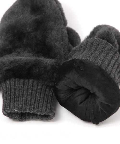 GLOBAL WORK（グローバルワーク）の「紐付き洗えるフェイクファー