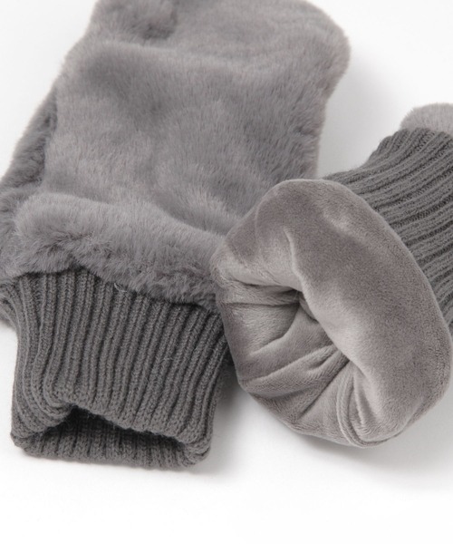 ②花材セット GLOBAL WORK（グローバルワーク）の「紐付き洗えるフェイクファー