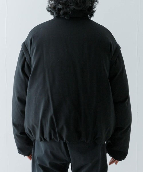 SEEALL（シーオール）の「SEEALL　MINIMAL DOWN JACKET（ダウンジャケット/コート・メンズ・ブラック・3/4）」の8枚目の写真