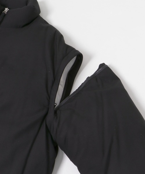SEEALL（シーオール）の「SEEALL　MINIMAL DOWN JACKET（ダウンジャケット/コート・メンズ・ブラック・3/4）」の5枚目の写真