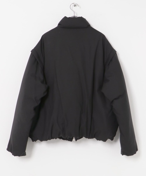 SEEALL（シーオール）の「SEEALL　MINIMAL DOWN JACKET（ダウンジャケット/コート・メンズ・ブラック・3/4）」の2枚目の写真