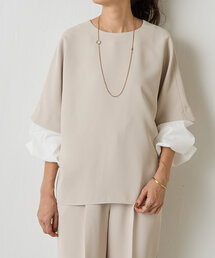 LIVETART | 《LIVETART》レイヤード風ブラウス(シャツ/ブラウス)