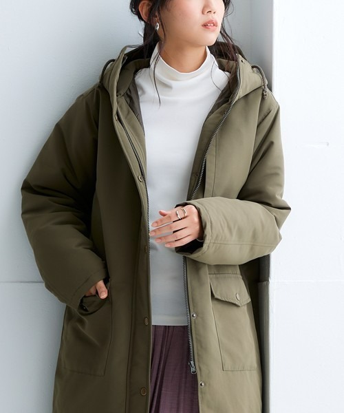 nissen（ニッセン）の「ＵＶカット綿１００％フライス素材タートルネックTシャツ（Tシャツ/カットソー・レディース・ブラック/ブルー/オフホワイト/ワイン/ライトグレー/グリーン/チャコール・M/S/LL/L）」の17枚目の写真