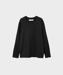【THE TOKYO/ザトウキョウ】Washable Wool Plating Jersey C/N L/S TEE