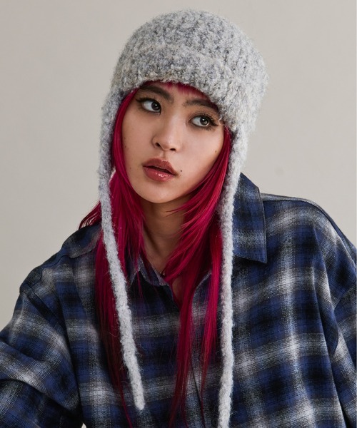 ネストローブ　ニットフライトキャップ ニットフライトキャップ｜nest Robe / CONFECT ONLINE SHOP