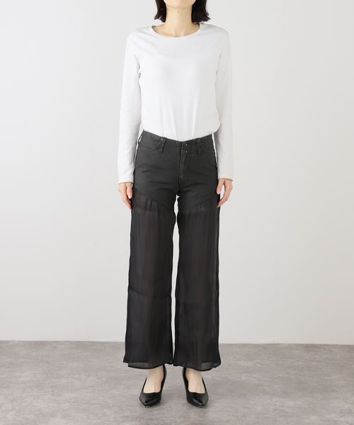 TANAKA（タナカ）の「TANAKA JEAN FLARE PANTS ST-181：デニム
