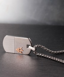 Maserati（マセラティ）の「「Maserati/マセラティ」アイコニック - メンズ ネックレス シルバー ローズゴールド（ネックレス）」