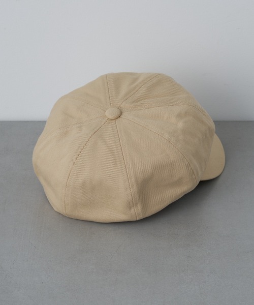 CIAOPANIC TYPY（チャオパニックティピー）の「【2025年S/S新作】プレート付きキャスケット（キャスケット・レディース・ブラック/ベージュ・ONE SIZE）」の20枚目の写真