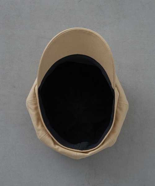 CIAOPANIC TYPY（チャオパニックティピー）の「【2025年S/S新作】プレート付きキャスケット（キャスケット・レディース・ブラック/ベージュ・ONE SIZE）」の18枚目の写真