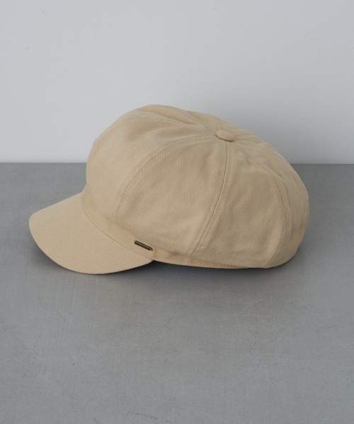 CIAOPANIC TYPY（チャオパニックティピー）の「【2025年S/S新作】プレート付きキャスケット（キャスケット・レディース・ブラック/ベージュ・ONE SIZE）」の21枚目の写真