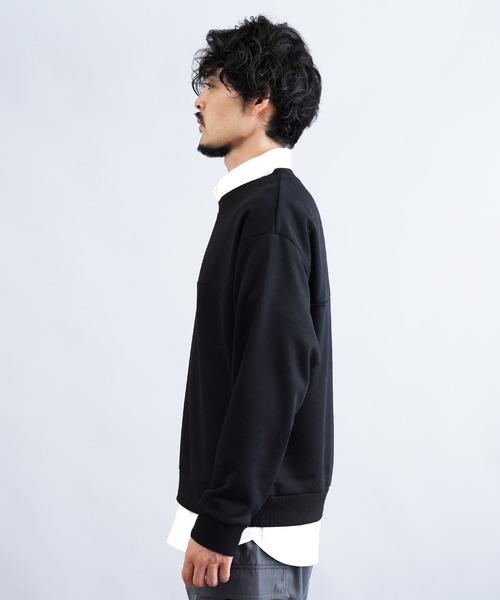 jiggys shop（ジギーズショップ）の「フェイクレイヤード クルーネック