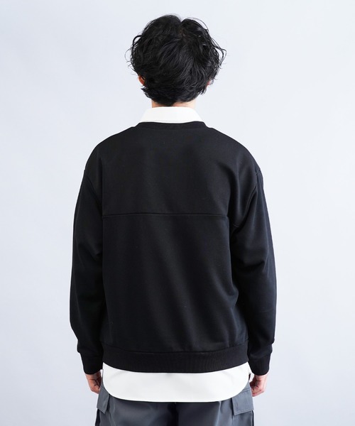 jiggys shop（ジギーズショップ）の「フェイクレイヤード クルーネック