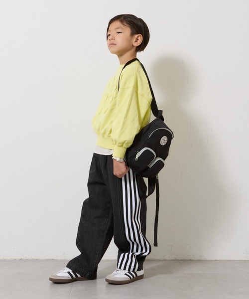 CIAOPANIC TYPY(チャオパニックティピー)の「【2025年S/S新作】【KIDS】【minepack】ポケット付きミニリュック(バックパック/リュック・キッズ・ピンク/サックスブルー/カーキ/ブラック・ONE SIZE)」の19枚目の写真