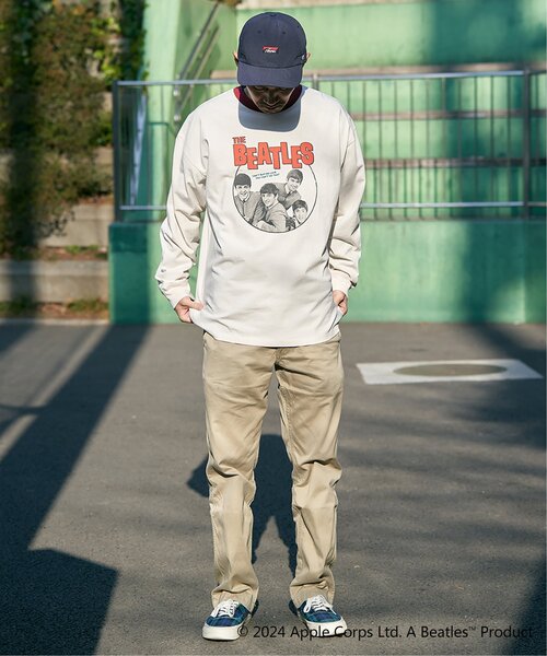 The Beatles(ザビートルズ)の「THE BEATLES ザ ビートルズ サークルフォトロンT(Tシャツ/カットソー・メンズ・チャコール/ネイビー/レッド/オフホワイト・L/M/LL)」の20枚目の写真