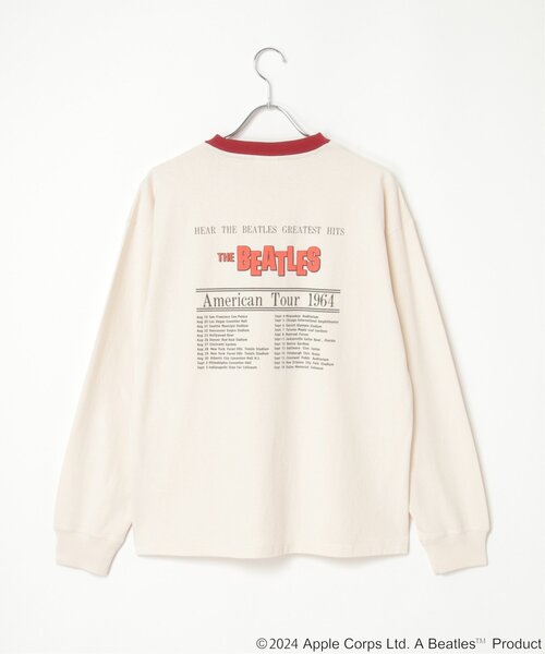 The Beatles(ザビートルズ)の「THE BEATLES ザ ビートルズ サークルフォトロンT(Tシャツ/カットソー・メンズ・チャコール/ネイビー/レッド/オフホワイト・L/M/LL)」の8枚目の写真