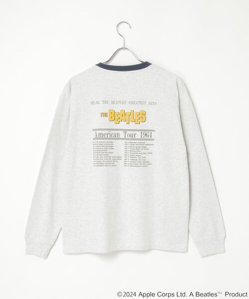 The Beatles(ザビートルズ)の「THE BEATLES ザ ビートルズ サークルフォトロンT(Tシャツ/カットソー・メンズ・チャコール/ネイビー/レッド/オフホワイト・L/M/LL)」の10枚目の写真