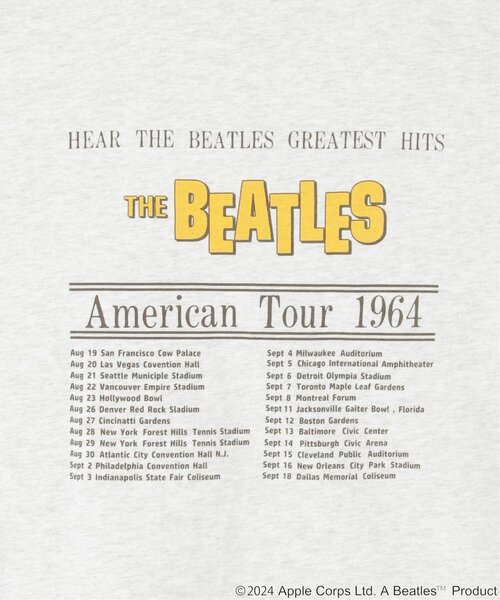 The Beatles(ザビートルズ)の「THE BEATLES ザ ビートルズ サークルフォトロンT(Tシャツ/カットソー・メンズ・チャコール/ネイビー/レッド/オフホワイト・L/M/LL)」の6枚目の写真