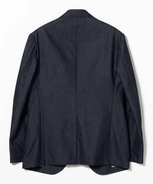 B:MING by BEAMS（ビーミングバイビームス）の「COOL MOTION(R) デニムライク 2ボタン ジャケット (セットアップ対応／ナローフィット)（テーラードジャケット・メンズ・インディゴブルー・S/M/L/XL）」の8枚目の写真