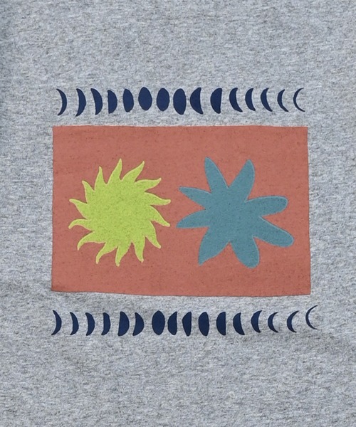 MARKEY'S（マーキーズ）の「プリントレイヤードロンT（Tシャツ/カットソー・キッズ・ピンク/ホワイト/チャコール/杢グレー・140/130/120/110/100/95/90/80/150）」の12枚目の写真