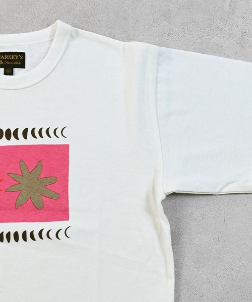 MARKEY'S（マーキーズ）の「プリントレイヤードロンT（Tシャツ/カットソー・キッズ・ピンク/ホワイト/チャコール/杢グレー・140/130/120/110/100/95/90/80/150）」の7枚目の写真