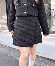 INGNI | ツイードラップスカパン(セットアップ対応)(スカート)