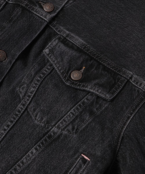 Acne Studios（アクネストゥディオズ）の「FN-WN-OUTW001033（デニムジャケット・レディース・ブラック・34/36）」の3枚目の写真