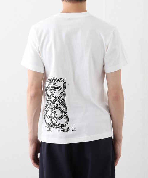 Wave of Sand(ウェーブオブサンド)の「【Wave of Sand / ウェーブ オブ サンド】CHRIS LLOYD PRINT TEE(Tシャツ/カットソー・メンズ・ブラック系その他/ホワイト・SMALL/MEDIUM)」の11枚目の写真