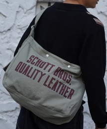 schott（ショット）の「Schott/ショット/NEWSPAPER BAG/ニュースペーパー バッグ（ショルダーバッグ・レディース）」