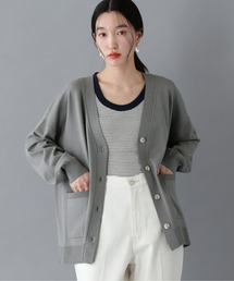 ルーズシルエットミドルカーディガン
