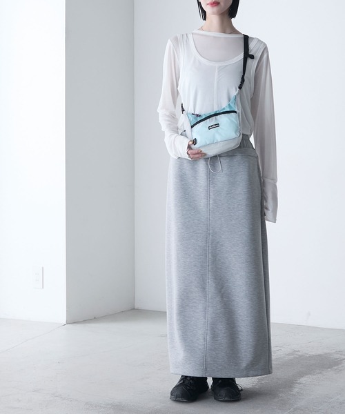 WILD THINGS（ワイルドシングス）の「【WILD THINGS × forksy.】ワイルドシングス 別注 2WAYショルダーミニバッグ（ショルダーバッグ・レディース・ベージュ系/ホワイト系/ネイビー系・FREE）」の12枚目の写真