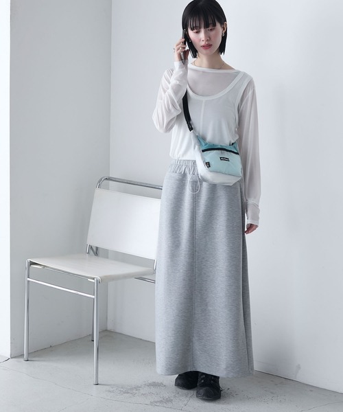 WILD THINGS（ワイルドシングス）の「【WILD THINGS × forksy.】ワイルドシングス 別注 2WAYショルダーミニバッグ（ショルダーバッグ・レディース・ベージュ系/ホワイト系/ネイビー系・FREE）」の14枚目の写真