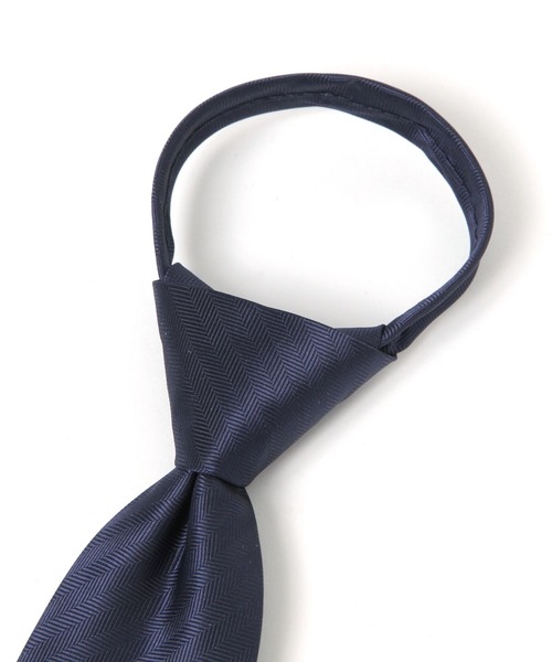 GLOBAL WORK（グローバルワーク）の「ジッパータイ/286329（ネクタイ・メンズ・ネイビー系9/ネイビー・FREE）」の3枚目の写真