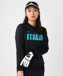 Kappa（カッパ）の「【Kappa GOLF】【接触冷感/紫外線対策/UVケア】オミニロゴ　スウェット　オールシーズン ダンボールニット（スウェット）」