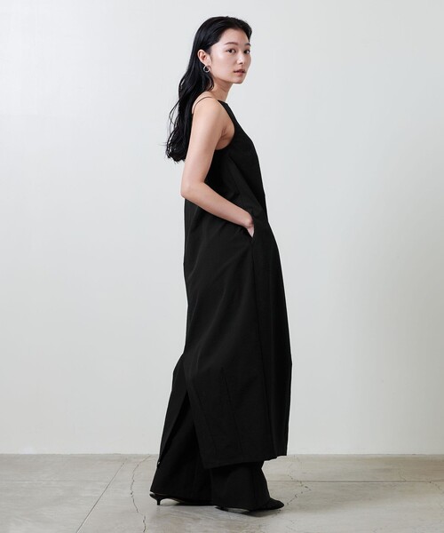 MARW UNITED ARROWS（マルゥ ユナイテッドアローズ）の「＜MARW UNITED ARROWS＞シアサッカー キャミソール ワンピース（ワンピース・レディース・ネイビー/ダークグレー/ブラック・38/36）」の10枚目の写真