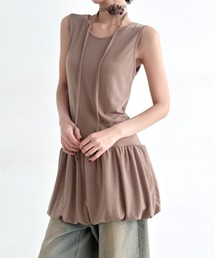 minsobi | ノースリーブバルーンスカートOP(ワンピース)