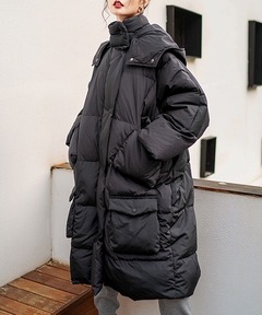 ウォータープルーフタフタ リバーシブルショートコート（ダウン